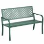 Садовая скамейка Outsunny 127x63x83 см, зеленая.