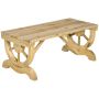 Садовая скамейка Outsunny 98x50x39,5 см, светло-коричневая.
