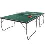 Теннисный стол Sportnow 274x152,5x76 см, черный/темно-зеленый