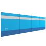 Ветрозащитный экран для кемпинга Outsunny 725x140 см, синий.
