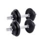 Набор гирь SYL20T 2x20 кг, черный