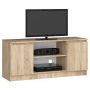 TV staliukas RTV K120, ąžuolo spalvos