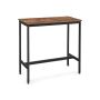Baro stalas 100 x 40 x 90 cm., ruda/juoda