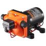 12 V diafragminis vandens siurblys, 3 GPM, 4 kameros, su slėgio jungikliu, 12,7 mm jungtis