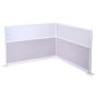 Biuro pertvaros su matinio akrilo langais, 1,83x1,22 m, 2 vnt.