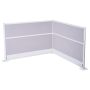 Biuro privatumo pertvaros, 2 vnt., 1,83x1,22 m, PET plokštės