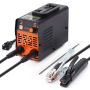 220 V elektrodinis tig MMA suvirinimo aparatas, 140 A, nešiojamas, LED ekranas