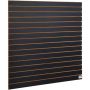 Skersinės plokštės garažo sienoms, 24x48 colių, 2 vnt., juodos