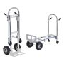 Aliuminis sulankstomas rankinis vežimėlis, 362,9 kg, universalus platforminis vežimėlis