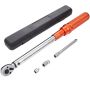 Sukimo momento raktų rinkinys 3/8", click, 10–80 ft-lb, dviejų krypčių