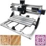 3 ašių CNC maršrutizatorius grbl 300x180x45 mm medžio ir PVC graviuravimui