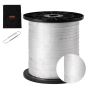 Poliesterio tempimo juosta 3/4" x 318 ft, balta, 2500 lbs galia
