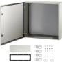 NEMA 4X plieninė elektrinė dėžutė 60x60x20 cm, IP66, atspari vandeniui