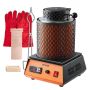 Elektrinė lydymo krosnis 1350 W su 3 kg keraminiu tigliu, 1150 ℃, papuošalų gamybai