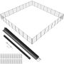 Baseino tvora, PVC tinklas, 1,21 × 32,91 m, vaikams saugi, nuimama
