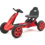 Vaikiškas bekelės pedalinis gokartas, raudonas, 3–8 m.