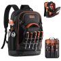 Įrankių kuprinė, 65 kišenės, su nešiojamojo kompiuterio skyriumi ir lietu pagrindu