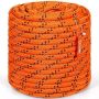 Двухжильный плетеный канат для арбористов, полиэстер, 3/4" x 220 футов