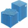 Modulinės neslystančios PVC grindų plytelės, 30x30 cm, mėlynos, 50 vnt.