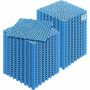 Modulinės minkštos PVC drenažo grindų plytelės, 30x30 cm, mėlynos, 55 vnt.
