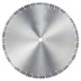 Deimantinis betono pjovimo diskas, 20 colių, segmentinis, 12 mm dantys, 25,4 mm centrinė skylė