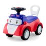 Vaikiškas stumiamas žaislinis automobilis su muzika ir daiktadėže, raudonas, 19–36 mėn.