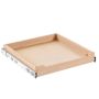 Ištraukiamas medinis spintelės organizatorius, 20x21" stalčius