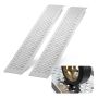 Nešiojamos aliuminio pakrovimo rampos, 2 vnt., 1200 x 215 mm, neslystančios