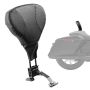Защитная накладка на спинку мотоциклетного сиденья, черная, Harley Touring 2009–2024