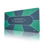 Складной прямоугольный зеленый покерный стол размером 70x35 дюймов для 6-8 игроков.