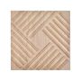 3D PVC sienų plokštės, 12 vnt., 19,7x19,7 cm, šviesios medienos sp.