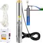 Giluminis panardinamasis siurblys 1100W, nerūdijantis plienas, 190 l/min, 57 m, IP68