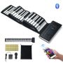 Susukamas 88 klavišų skaitmeninis pianinas su 128 ritmais ir LED ekranu