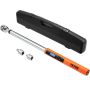Skaitmeninis elektroninis sukimo momento raktas, 25–250 lbs / 34–340 nm, LED signalas