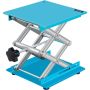 Aliumininis laboratorinis domkrato stovas 8x8 colių, 40 kg keltuvas