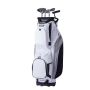 Golfų krepšys nailoninis, 36 colių, 14 skyrių, baltas