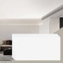 Lubų plytelės 24x24 colių, 10 vnt., baltos, PVC, įleidžiamos