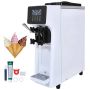Komercinis ledų aparatas, 10 l/val, 4 L bunkeris, LCD ekranas