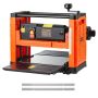 Storasminis medienos obliavimo staklės, 330 mm, 1800 W, dviejų ašmenų