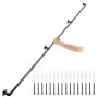 Anglinio plieno vamzdžių laiptų turėklai, 274,3 cm, 199,6 kg keliamoji galia