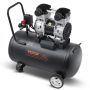 Oro kompresorius, 15 galonų plieninis bakas, 2 AG, 5,3 CFM, 125 PSI, nešiojamas, tylus