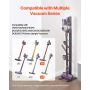 Dulkių siurblio stovas laikiklis dyson V6–V15 su 6 kabliukais