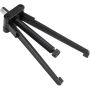 Apatinio guolio laikiklio nuėmėjas, plieninis, reguliuojamas, jūrinis, suderinamas su yamaha, johnson, evinrude, honda, mercury