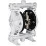Pneumatinis dvigubos membranos PTFE siurblys, polipropileno korpusas, 9,46 l/min