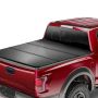 Чехол для кузова пикапа Toyota Tacoma 2016-2023, черного цвета, длиной 5 футов, со светодиодной подсветкой и грузоподъемностью 400 фунтов, состоящий из трех частей.