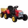 Детский электрический трактор Homcom 136,5x50x52,5см, разных цветов