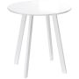 Valgomojo stalas Homcom 72x72x75cm., baltos spalvos