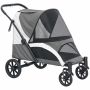 Коляска для собак PawHut 124x67x100 см, различные цвета.