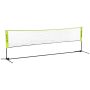 Badmintono tinklas Sportnow 420x103x155cm., juodos/žalios spalvos