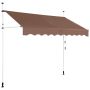 Awning 175x250x300cm., brown